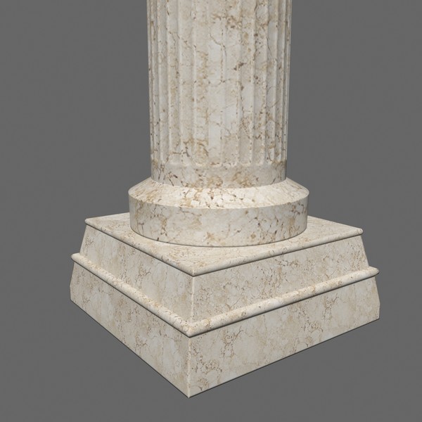 antiquity pillar 3d max - Pillar 2... by Tschirner